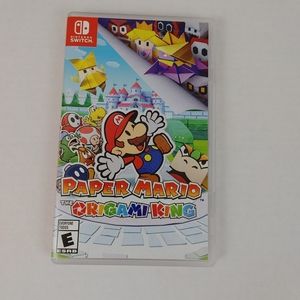 Paper Mario origami king Nintendo Switch Game new